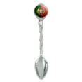 thumbnail image 1 of Portugal Flag Soccer Ball Futbol Football Novelty Collectible Demitasse Tea Coffee Spoon, 1 of 3