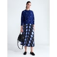 thumbnail image 2 of Free Assembly Women's and Women's Plus Embroidered Sweatshirt, Sizes XS-4X, 2 of 5