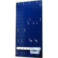 thumbnail image 2 of Wall Control Jewelry Organizer Wall Hanging Jewelry Holder Kit Wall Mounted Necklace Organizer Kit in Blue, 2 of 4