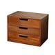 thumbnail image 1 of Caja de almacenamiento organizadora de escritorio de madera con cajones, decoración de mesa, decoración, 25x175x19 cm, 1 of 9