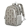thumbnail image 2 of German Shorthaired Pointer Backpack for School,Cute School Bag,Schoolbag with Adjustable Shoulder Straps & Padded Back,15"x11.42"x5.5", 2 of 6