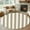 Brown, variant on Yellow Striped Bathroom Mat 2x3 FT, Non Slip Small Kitchen Mat, Modern Farmhouse Yellow White Stripes Washable Soft Backed Front Door Throw Rug Non-Shedding Indoor Outdoor Doormat for Entryway Sink