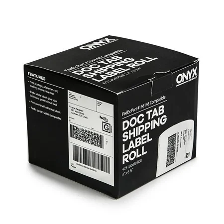 Stamps.com 4" x 6 3/4" FedExShipping Label Roll, 425 Labels, for Packages