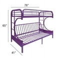 thumbnail image 5 of Purple Twin Over Full Futon Bunk Bed, 5 of 5
