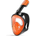 thumbnail image 1 of Greatever Full Face Snorkel Mask Snorkeling Gear with Latest Dry Top Breathing System and Detachable Camera Mount Foldable Panoramic View Snorkeling M, 1 of 5