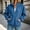 Blue women turtleneck sweater a1, variant on Women Long Sleeve Zipper Pullover Sweater Casual Ribbed Knit Turtleneck Tops Solid Basic Warm Fall Winter, Green S