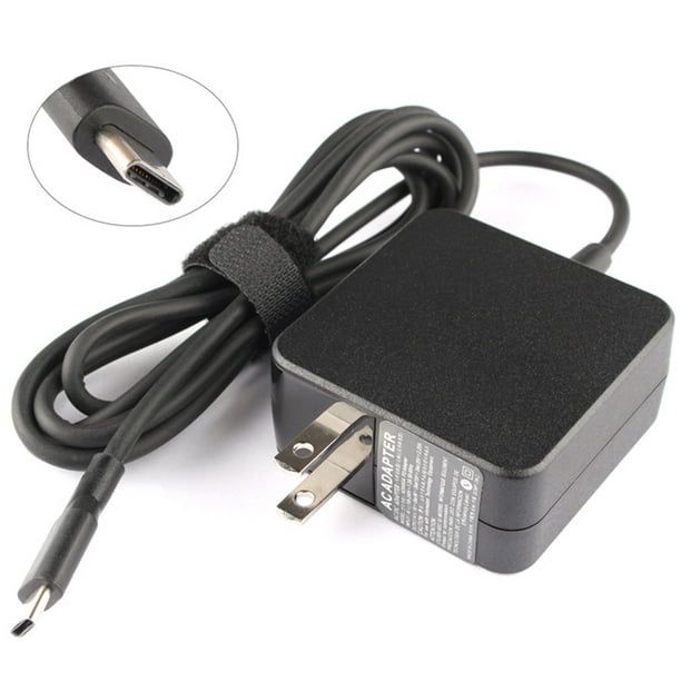 Usmart New AC Power Adapter Charger For Lenovo ThinkPad 13 Chromebook 20GL  Chromebook Laptop Notebook PC Power Supply Cord 