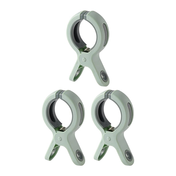 Pinzas para toallas de playa, perchas/Evita que tu toalla salga volando/Pinzas para toallas de silla Verde