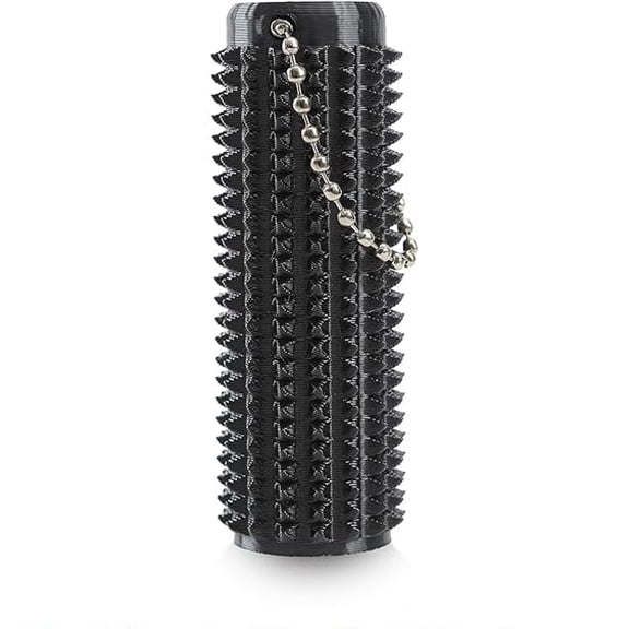 Portable 3D Printed Sensory Stimulation Stress Relief Toy, A Mini Stress-relieving Keychain Pendant With A Spiky Texture