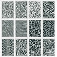 thumbnail image 6 of XISAOK Animal Leopard Skin Stencils Baking Painting Templates for Home Wall Decor 12X, 6 of 6
