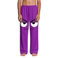 thumbnail image 4 of Casual Beach Pants for Women with Pockets Printed Drawstring 100%Polyester 1 Pc, 4 of 9