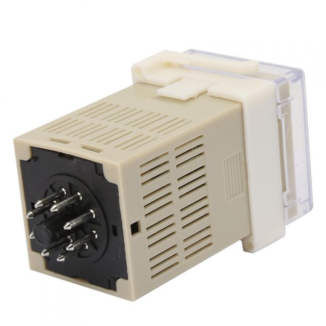 Relé De Tiempo DH48S-2Z, Pantalla LED Clara, Control De Sincronización Con Interruptor De Dial, Ajustable 0.01S-99H99M, Circuito Integrado, Relé De Tiempo Digital Con Pantalla