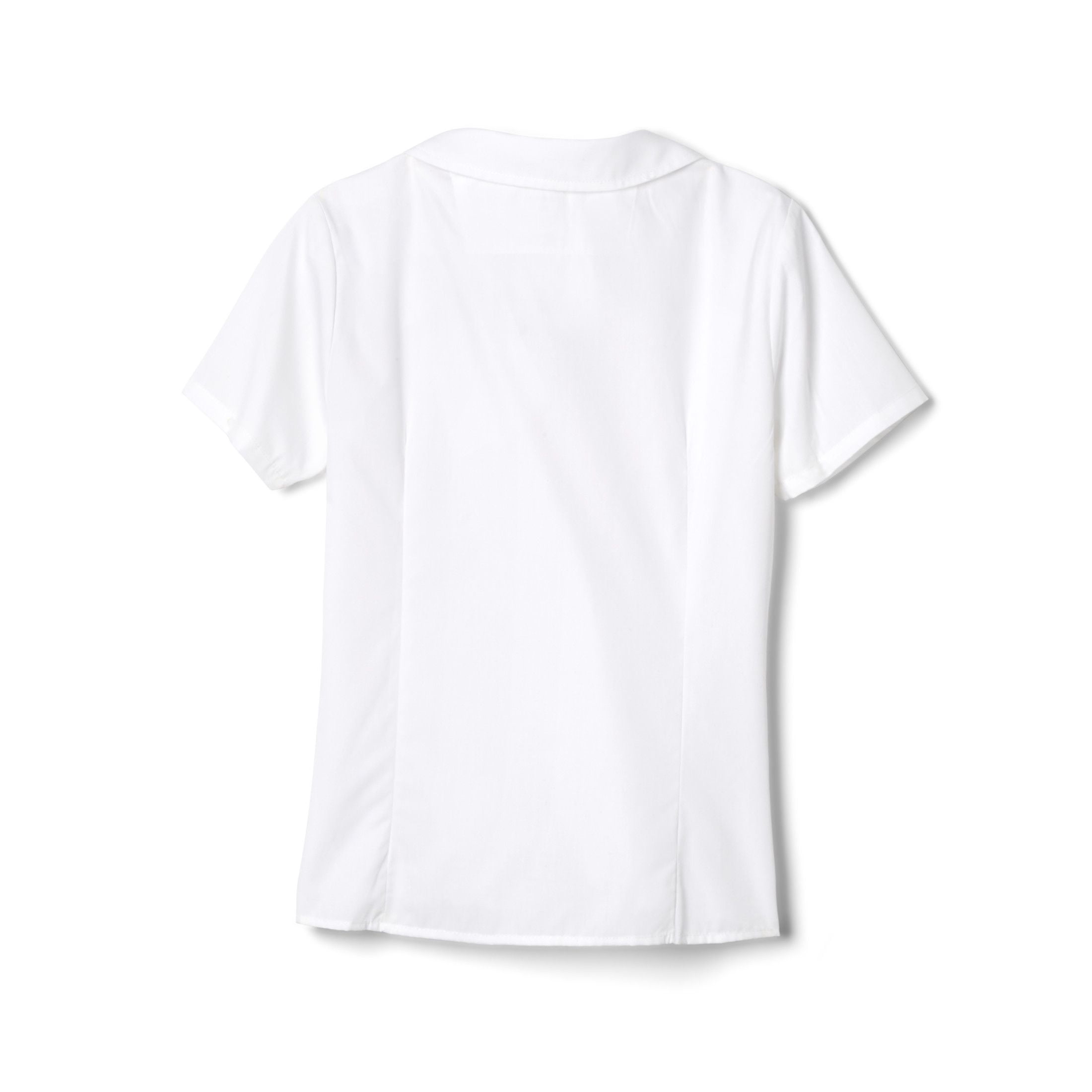 French Toast Girls School Uniform Short Sleeve Modern Peter Pan Collar Blouse, Sizes 4-20 & Plus