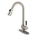thumbnail image 2 of Kingston Brass Gs889.Dkl Kaiser Kitchen Faucet - Nickel, 2 of 2