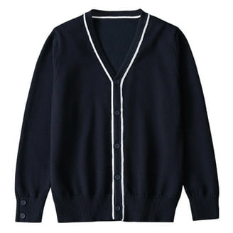 A+ Boys' V-Neck Cardigan Color: burgundy Size: 12 - 14 - Walmart.com