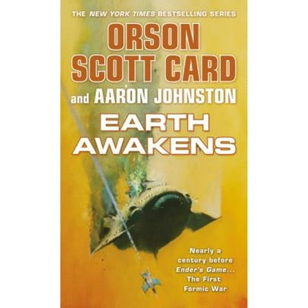 Pre-Owned Earth Awakens (Paperback 9780765367389) by Orson Scott Card, Aaron Johnston