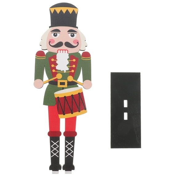Nutcracker Ornament Decor Jingle Mini Table Tennis Handmade Man
