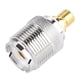 thumbnail image 1 of Conector Coaxial, 1 PCS Adaptador de Conector de Antena Coaxial Adaptador Coaxial de cable Coaxial Coaxial Coaxial Con Impedancia de 50 Ohmios 1000 Veces Esperanza de Vida para GP328, 1 of 7