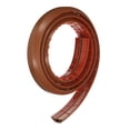 thumbnail image 3 of Uxcell Cubierta de Cable de 6 pies para el Suelo W0.55"xH0.28" Oculta Cubiertas de Cables de Extensión Color Madera Marrón, 3 of 7