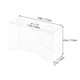 thumbnail image 4 of Creative Ice Cream Cone Holder Desktop Ice Cream Rack Clear Ice Cream Stand, 4 of 4