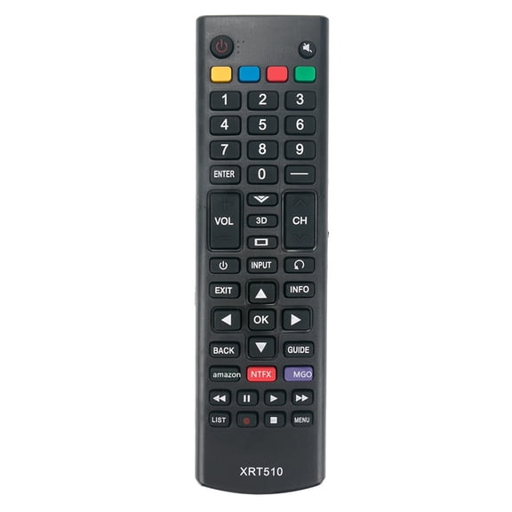 XRT510 Replacement Remote Control, Fit for Vizio TV M651D-A2R M801D-A3R M601D-A3R M601d-A3 M701d-A3 M801d-A3 M501D-A2 M321i-A2 M401i-A3 M471i-A2 M501d-A2R M801DA3