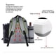 thumbnail image 4 of Soidarity de Picnic, bolsa con compartimento aislado, bolsas de aislamiento, gran capacidad, almacenamiento de transporte, cocina, Kits de desorden para acampar, 4 of 6
