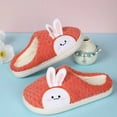 thumbnail image 6 of Yindaity Kids Slippers Toddler Kids Slippers Cute Animal Cartoon Shoes Girls Boys Warm Fleece Winter Household Slippers(RD1,12.5), 6 of 9