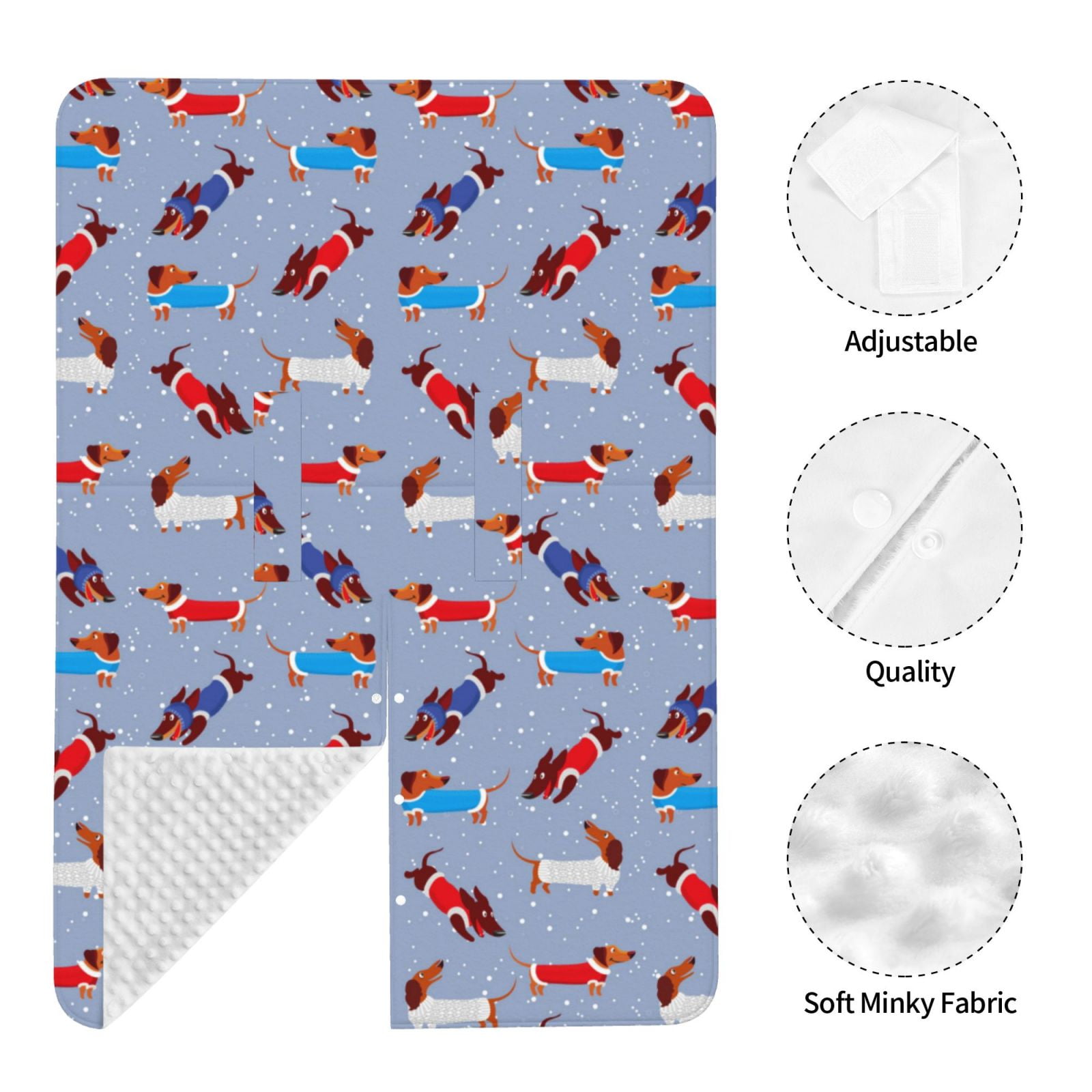 Car Seat Cover Baby - winter Dachshund Breathable Infant Car Seat Cover for Baby Carseat, Lightweight Comfort Baby Essentials Must Haves Newborn Stuff for Girl Boy