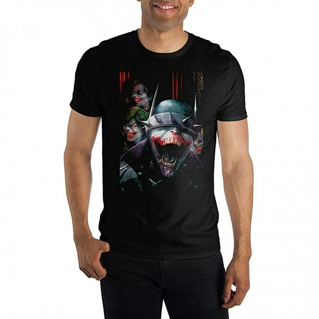 DC Comics The Batman Who Laughs with Jokers T-Shirt-Large