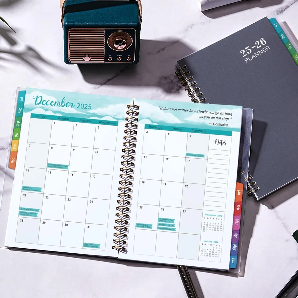 2025-2026 Planner - Jul 2025 -Jun 2026, 2025-2026 Daily Weekly And Monthly Pl...