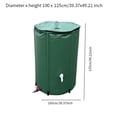 thumbnail image 2 of yotijay Foldable Rain Barrel Rainwater Container Water Catcher Container PVC Water Butt, 2 of 9