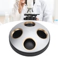 thumbnail image 1 of POCREATION Nez Rotatif pour Microscope, Convertisseur d'Objectif, Adaptateur Microscope 4 Trous avec Interface RMS, 1 of 8
