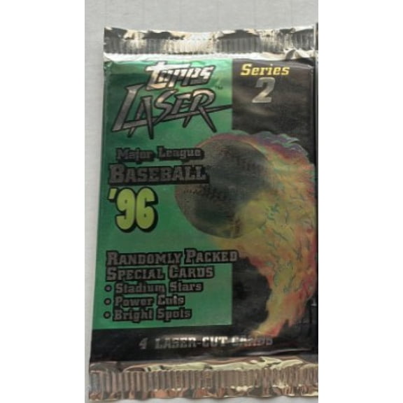 MLB 1996 Topps Laser Series 2 Hobby Pack