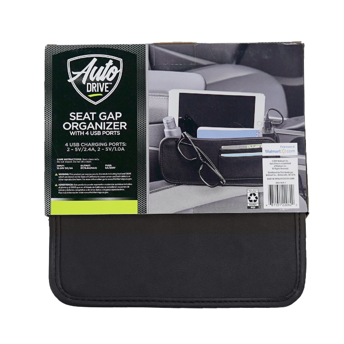 Vepoty Autositz Gap Organizer Universal Front Autositz