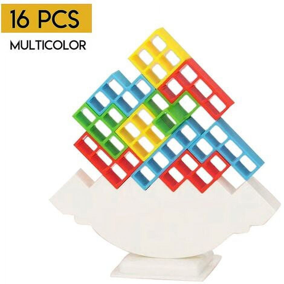 Tetra Tower Balance – 48 Blocs Montessori Empilables, Jeu D'Équilibre Et Coordination Enfants 3+ Ans