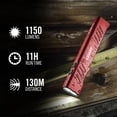 thumbnail image 2 of Linterna Coast Slayer recargable USB C de 1150 lúmenes, 2 of 9