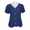 thumbnail image 1 of Blusa George Talla G con Botones Grandes Marino, 1 of 4