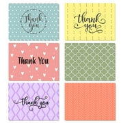 Oaklyn (48 pack) Thank You Cards Set with Envelopes