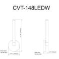 thumbnail image 2 of Corvette Wall Sconce, 2 of 3