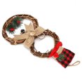 thumbnail image 2 of LED Christmas Snowman Wreath Christmas Door Decoration with Light for Home Decorations, 2 of 9