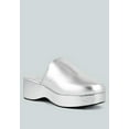 thumbnail image 2 of Olori Solid Platform Slip On Mules, 2 of 10