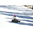 thumbnail image 4 of Sportsstuff Gizmo 1-Rider Inflatable Snowmobile Sled for Children, Green, 4 of 4