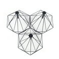 thumbnail image 6 of 3-Light Caged Chandelier Pendant Ceiling Hanging Lamp Industrial Round, 6 of 9