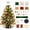 Color C, variant on DIY Lighted Beaded Christmas Tree Kit, 3D Crystal Bead LED Craft Set