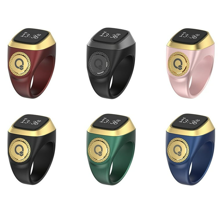 KDJ IQibla Smart Zikr Ring: Waterproof Digital Counter & Vibration Reminder - Walmart.com KDJ IQibla Smart Zikr Ring: Waterproof Digital Counter & Vibration Reminder - Walmart.com