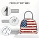 thumbnail image 4 of Easygdp Vintage American Flag Bolsa de Almuerzo Insulada Grande, Forro de Aluminio, Diseño Espacioso, a Prueba de Fugas, Ideal para Trabajo, Picnics, Viajes y Actividades al Aire Libre, 4 of 6