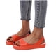 thumbnail image 4 of Amzcrzy Zapatos de mujer,Zapatos de mujer,Zapatillas de mujer, Sandalias casuales con punta de pez para mujer, cómodas y de color liso Sandalias Mujer Zapatillas De Casa, 4 of 9