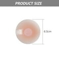 thumbnail image 2 of Pink Womens Silicone Pasties - Reusable Adhesive Silicone Nipple Covers - 2 Pairs, 2 of 5
