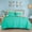 Medea, variant on ESCA Abstract Floral Pink and Green Bedspread with 2 Pillow Shams - King Size, 3-Piece Pink/Green Lightweight Quilt Set