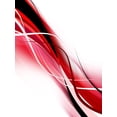 thumbnail image 4 of BSDHOME Polyester Exquisite White Photography Backdrop Abstract Black Red Line Wallpaper Background Art Photo Studio Background Wall 5x7ft, 4 of 5